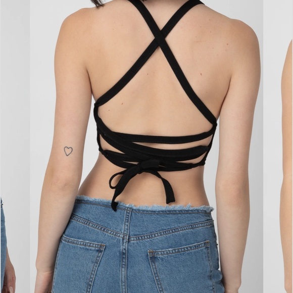 Black Nara top from editorial - Picture 2 of 2